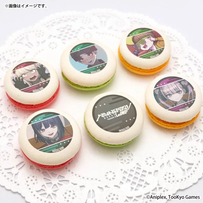 プリマカロン6個セット2026（川奈つばさ＆丸子楽＆九十九今馬＆九十九過子＆銀崎晶馬）【特典缶バッジ付き】[HUNDRED LINE - 最終防衛学園-]