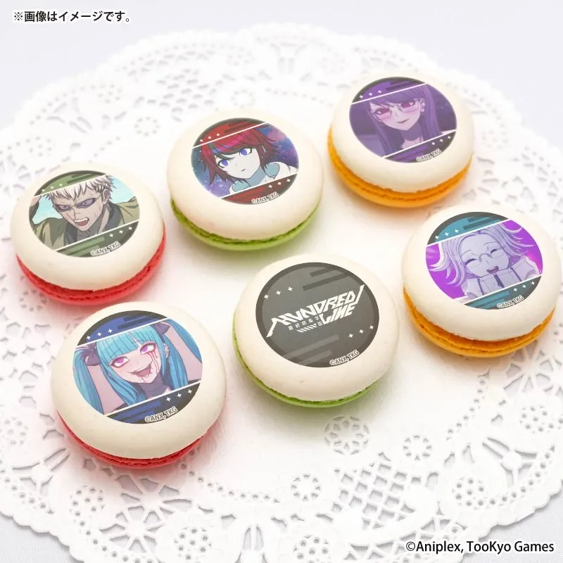 プリマカロン6個セット2026（澄野拓海＆厄師寺猛丸＆雫原比留子＆飴宮怠美＆蒼月衛人）【特典缶バッジ付き】[HUNDRED LINE - 最終防衛学園-]