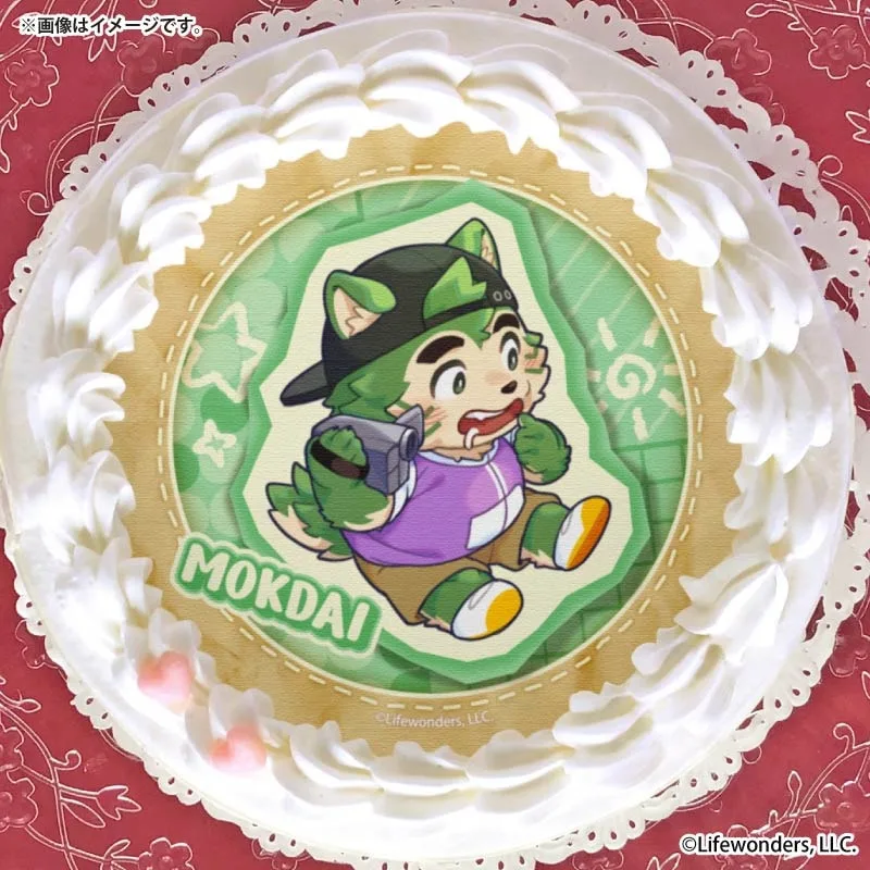 エイプリルフールプリケーキ（モクダイ）【特典缶バッジ付き】[東京放課後サモナーズ＆ライブ・ア・ヒーロー！]