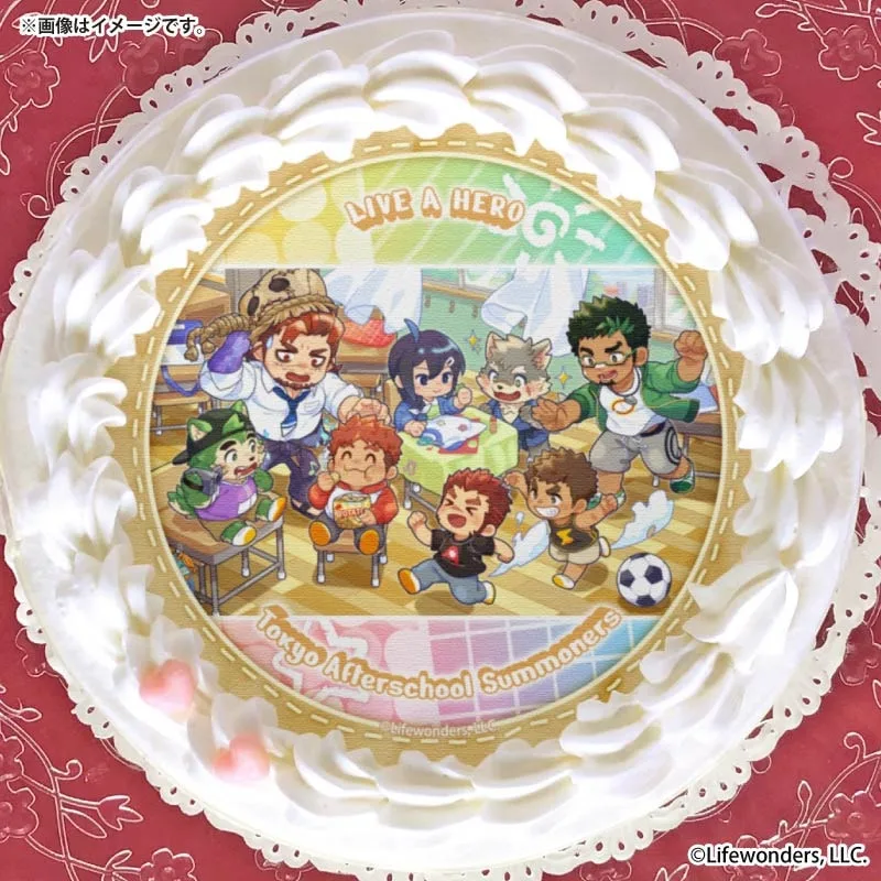 エイプリルフールプリケーキ（集合）【特典缶バッジ付き】[東京放課後サモナーズ＆ライブ・ア・ヒーロー！]