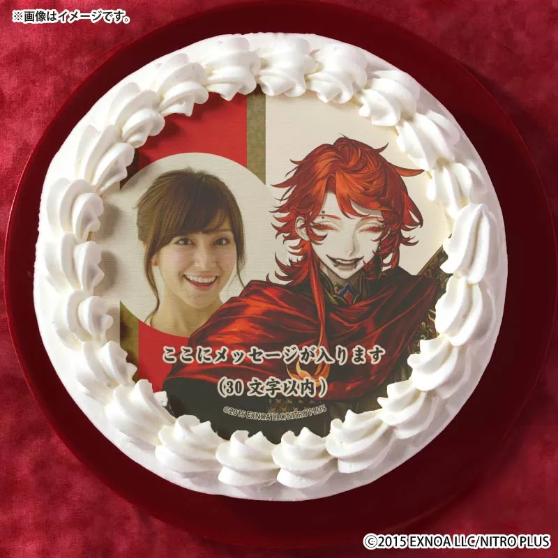 【写真メッセージ入り】三郎国宗（通常柄プリケーキ）[刀剣乱舞ONLINE]