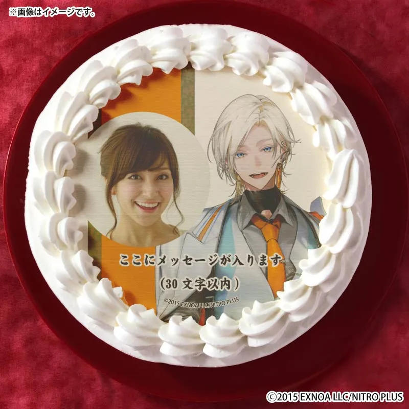 【写真メッセージ入り】雲次（通常柄プリケーキ）[刀剣乱舞ONLINE]