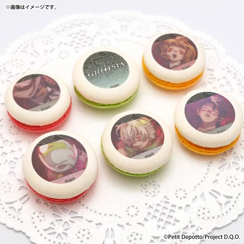 プリマカロン6個セット（ジョナス＆ククルシカ＆オトメ＆レムナン＆沙明(第2弾)）【特典缶バッジ付き】[グノーシア]