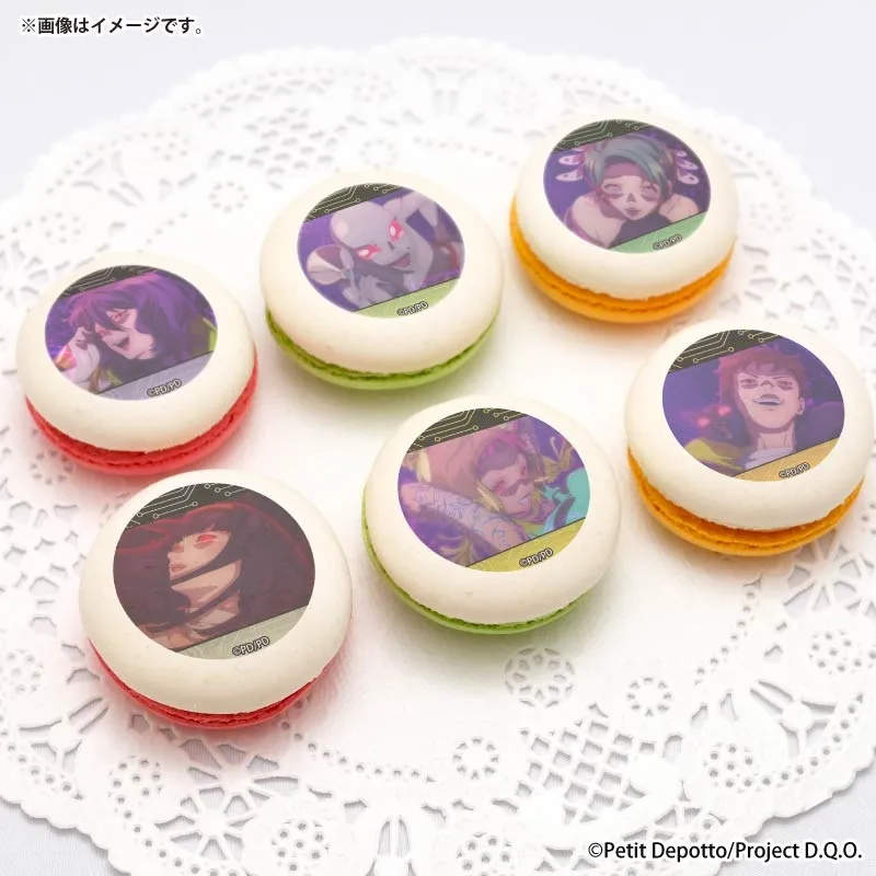 プリマカロン6個セット（ジナ&しげみち＆ステラ＆夕里子＆コメット＆シピ(第2弾)）【特典缶バッジ付き】[グノーシア]