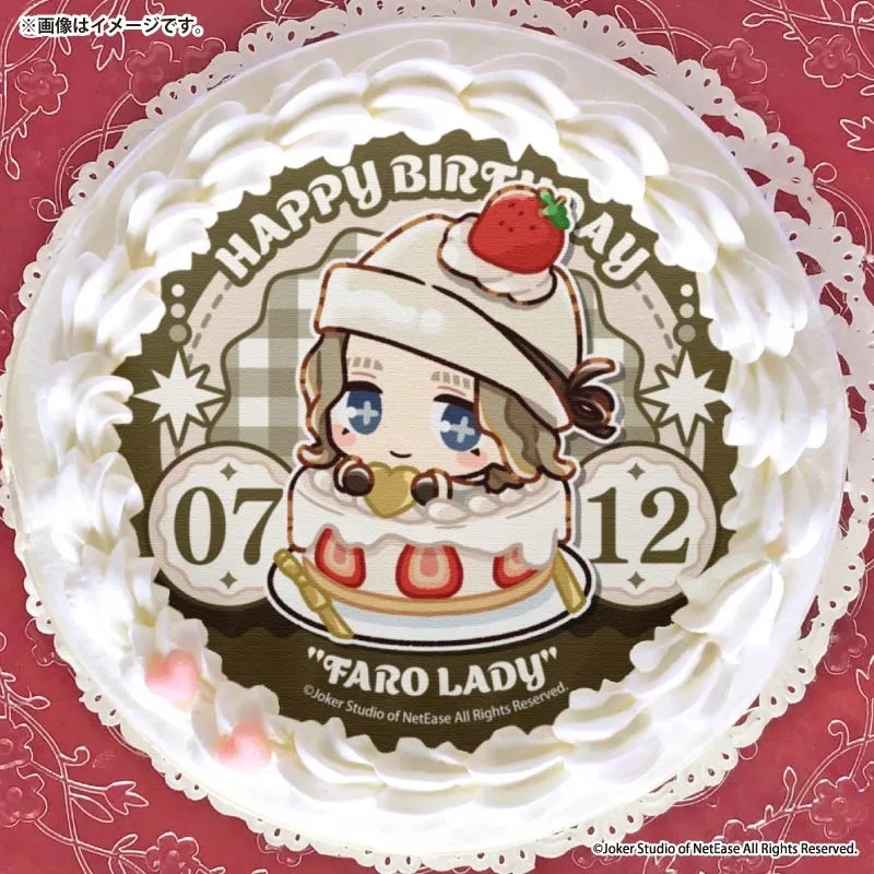 バースデープリケーキ2026（「レディ・ファウロ」）【特典缶バッジ付き】[Identity V 第五人格]