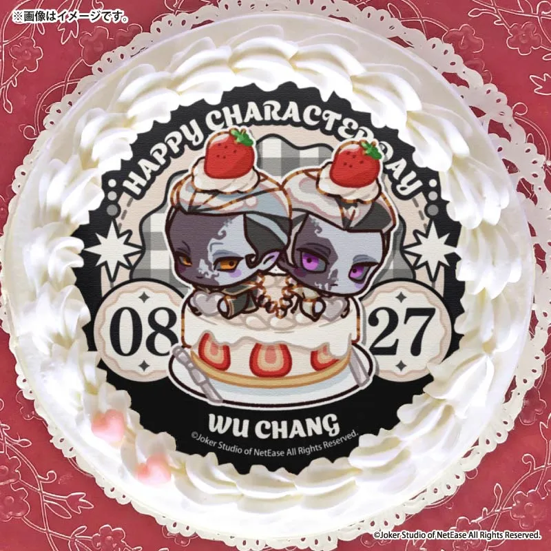 記念日プリケーキ2026（白黒無常）【特典缶バッジ付き】[Identity V 第五人格]