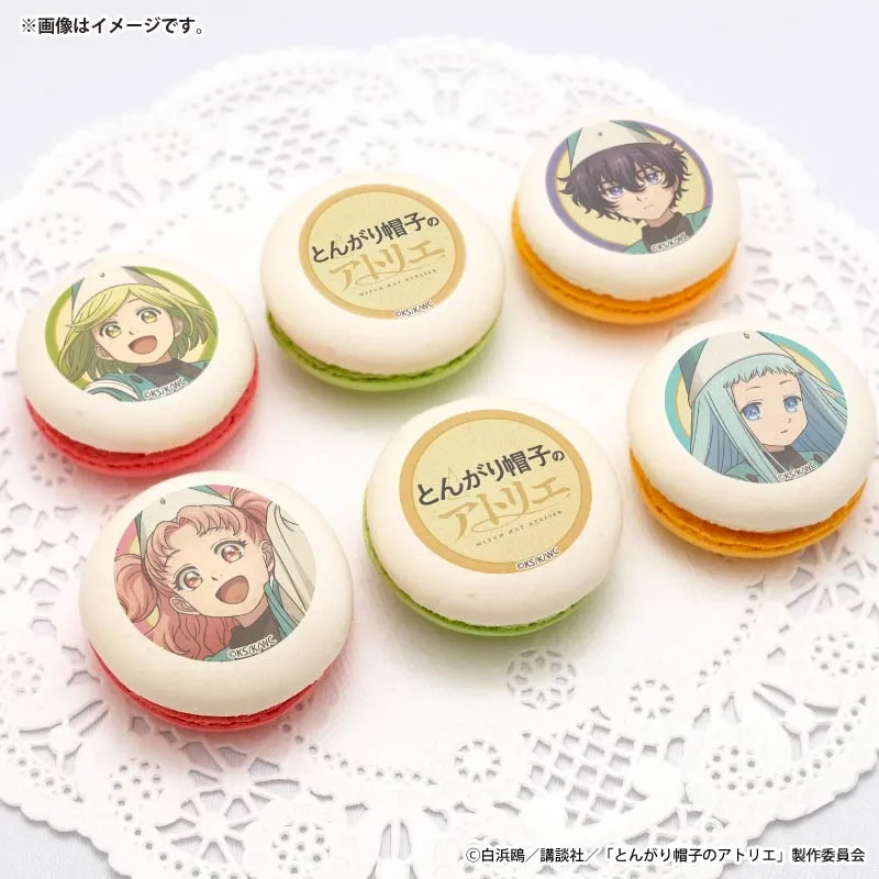プリマカロン6個セット（ココ&アガット&テティア&リチェ）【特典缶バッジ付き】[とんがり帽子のアトリエ]