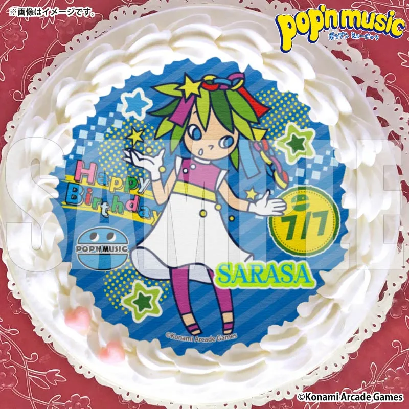 バースデープリケーキ2026（さらさ）【特典缶バッジ付き】[pop'n music]