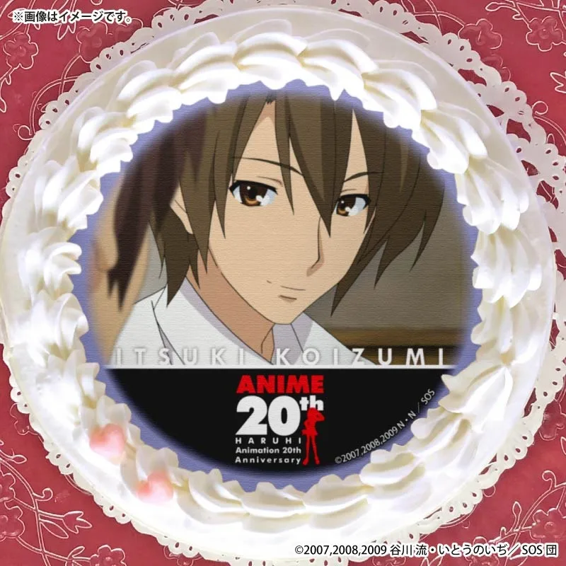 20周年記念プリケーキ（古泉一樹）【特典缶バッジ付き】[涼宮ハルヒシリーズ]