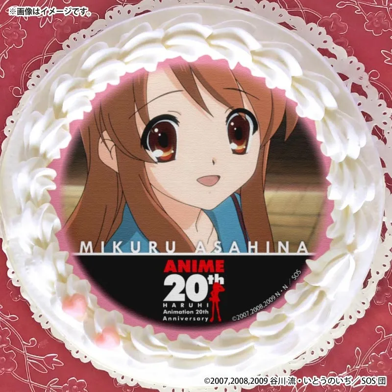 20周年記念プリケーキ（朝比奈みくる）【特典缶バッジ付き】[涼宮ハルヒシリーズ]