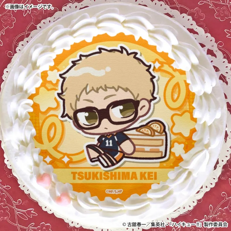 プリケーキ2026（月島 蛍(かきおこし)）【特典缶バッジ付き】[ハイキュー!!]