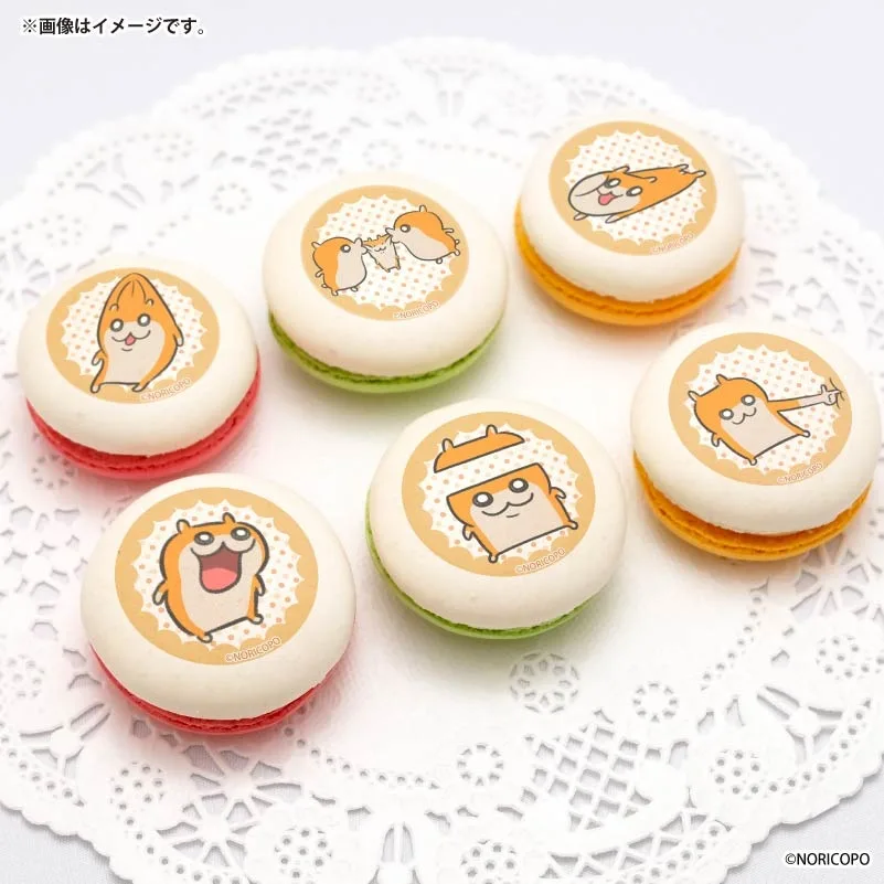 プリマカロン6個セット2026（クソハムちゃん）【特典缶バッジ付き】[クソハムちゃん]