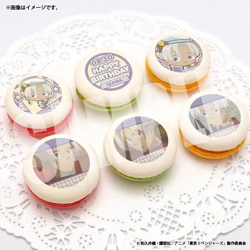 バースデープリマカロン6個セット2026（黒川イザナ）【特典缶バッジ付き】[東京リベンジャーズ]