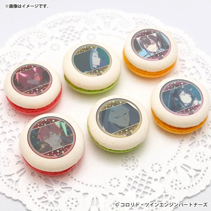 プリマカロン6個セット2026（帝アキラ＆駒沢雷/VR＆駒沢乃依/VR(第2弾)）【特典缶バッジ付き】[超かぐや姫！]
