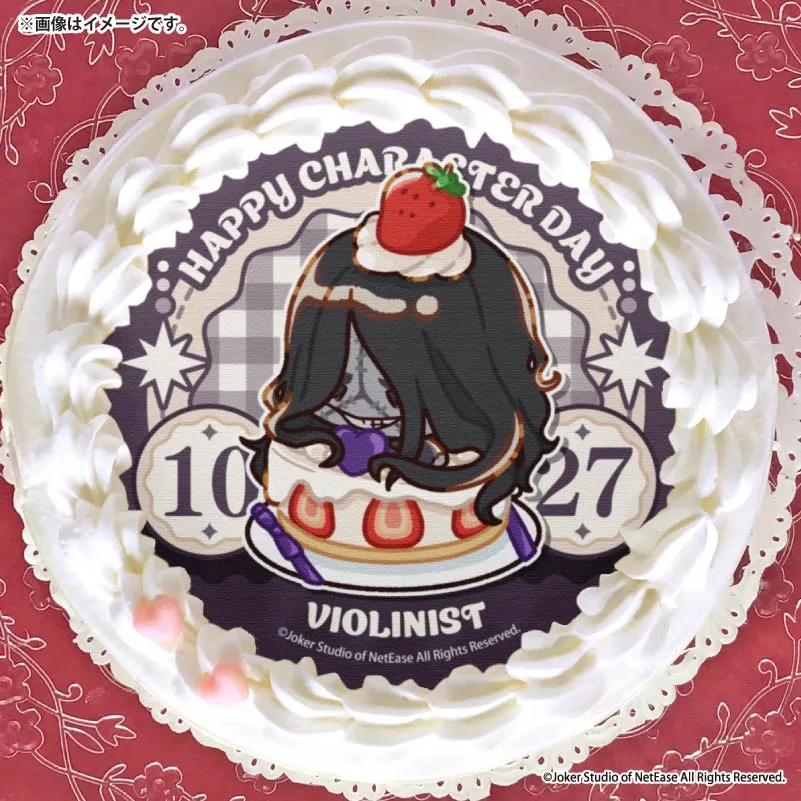 記念日プリケーキ2026（ヴァイオリニスト）【特典缶バッジ付き】[Identity V 第五人格]