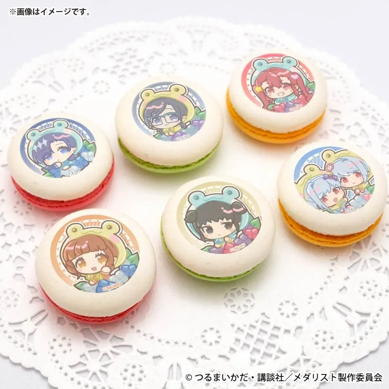 プリマカロン6個セット2026（岡崎いるか＆亜昼美玖＆炉場愛花＆離洲くるみ＆穴熊咲希奈＆庭取さな＆庭取ひな(第2弾)）【特典缶バッジ付き】[メダリスト]