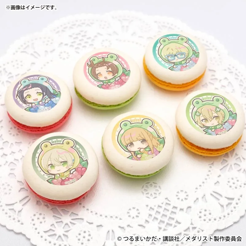プリマカロン6個セット2026（結束いのり＆狼嵜光＆?諤鳥理凰＆八木夕凪＆申川りんな＆牛川四葉(第2弾)）【特典缶バッジ付き】[メダリスト]