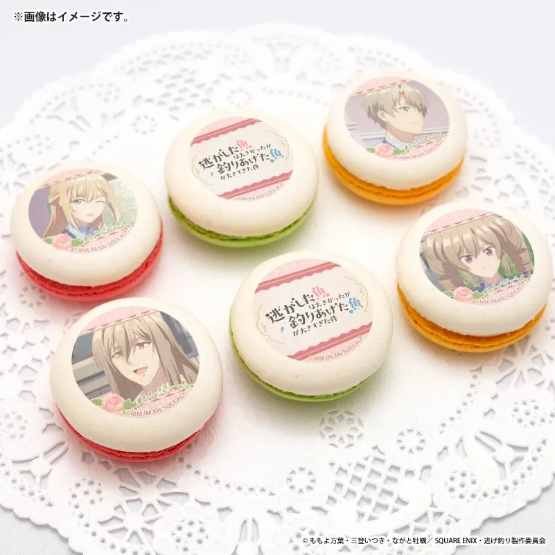 プリマカロン6個セット2026（アイーダ＆プラチド＆イレネオ＆ロザリア）【特典缶バッジ付き】[逃がした魚は大きかったが釣りあげた魚が大きすぎた件]