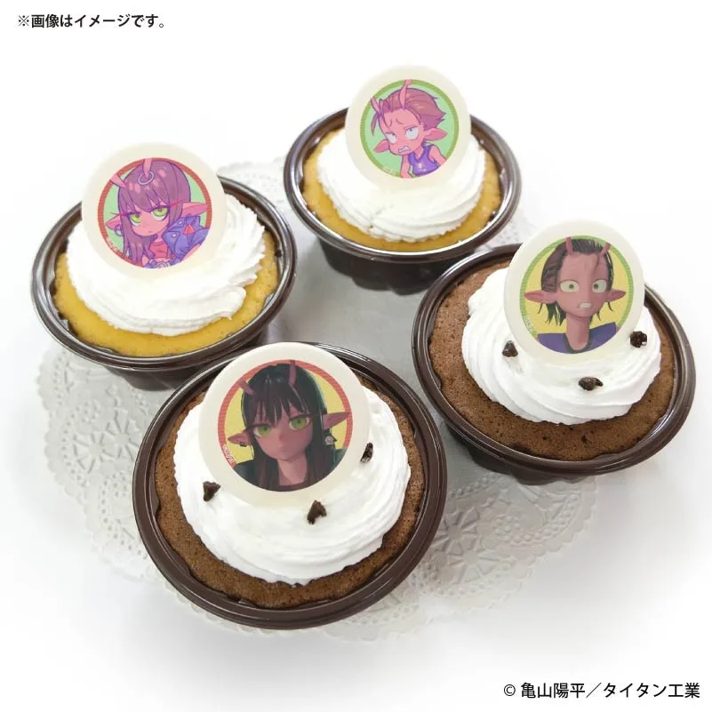 プリカップケーキ2026（アカネ＆カナタ）【特典缶バッジ付き】[銀河特急 ミルキー☆サブウェイ]