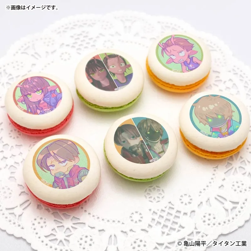 プリマカロン6個セット2026（アカネ＆カナタ＆カート＆マックス）【特典缶バッジ付き】[銀河特急 ミルキー☆サブウェイ]
