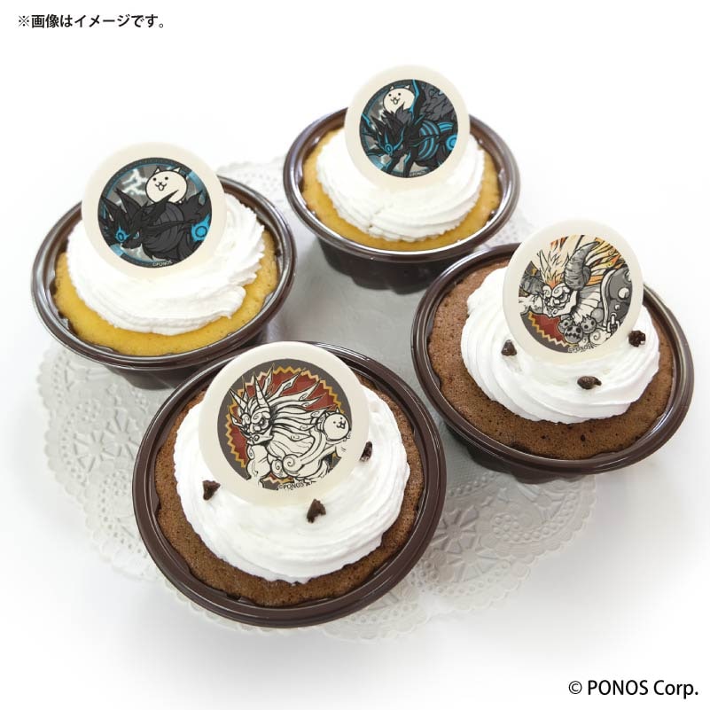 プリカップケーキ2026第2弾【特典缶バッジ付き】[にゃんこ大戦争