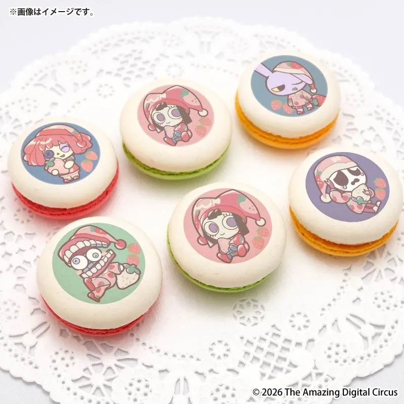 プリマカロン6個セット2026【特典缶バッジ付き】[アメイジングデジタルサーカス]