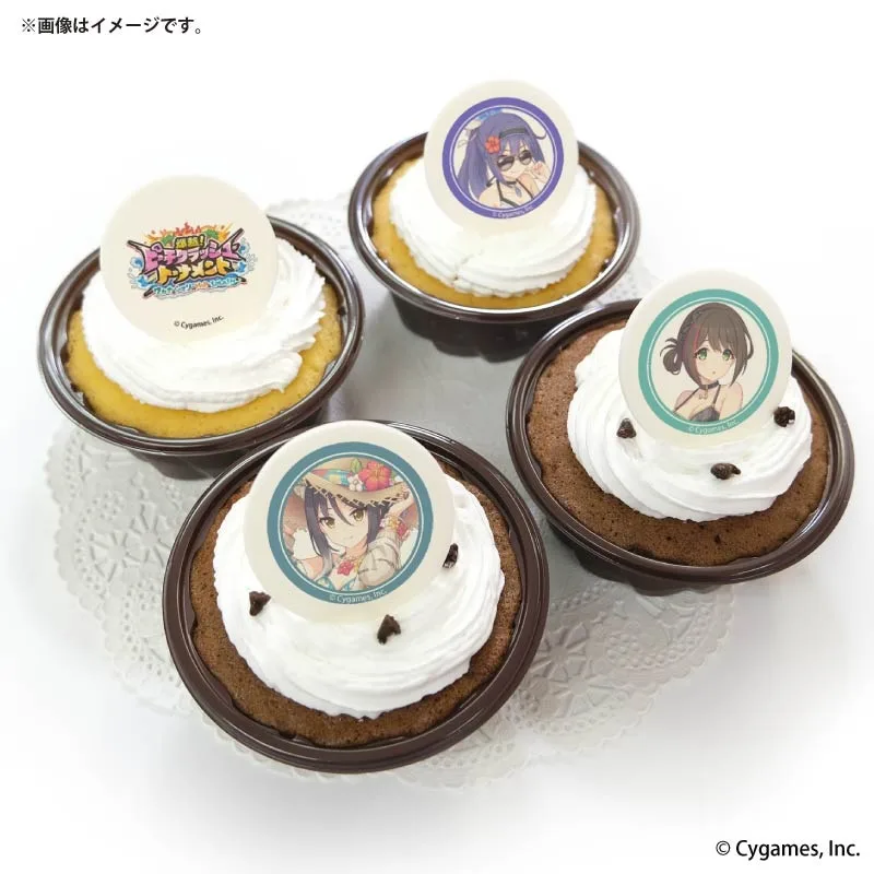 プリカップケーキ2026（爆熱！ピーチクラッシュ・トーナメント　ワカナ＆シオリのHIP＆SPLASH）【特典ビジュアルカード付き】[プリンセスコネクト！Re:Dive]