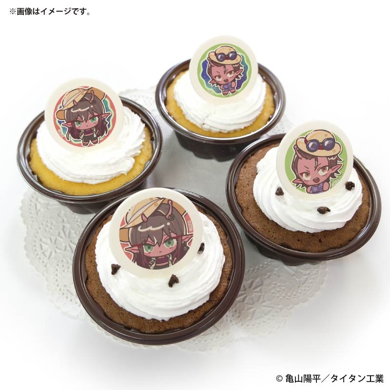 プリカップケーキ2026（アカネ＆カナタ(描きおこし)(第2弾)）【特典缶