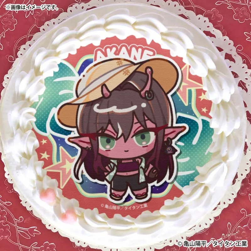 プリケーキ2026（アカネ(描きおこし)(第2弾)）【特典缶バッジ付き】[銀河特急 ミルキー☆サブウェイ]