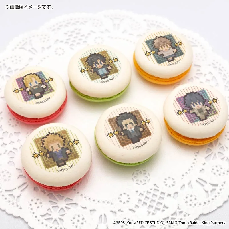 プリマカロン6個セット2026（剛力遼河＆アイリーン・ホルトン＆柳 孝太郎＆大河原泰政＆呉羽 昇＆キイラ・クラーク）【特典缶バッジ付き】[TVアニメ『盗掘王』]