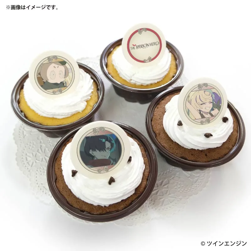 プリカップケーキ2026（ジルコ＆ロック＆へケート(第2弾)）【特典缶バッジ付き】『THE RIBBON HERO リボンヒーロー』