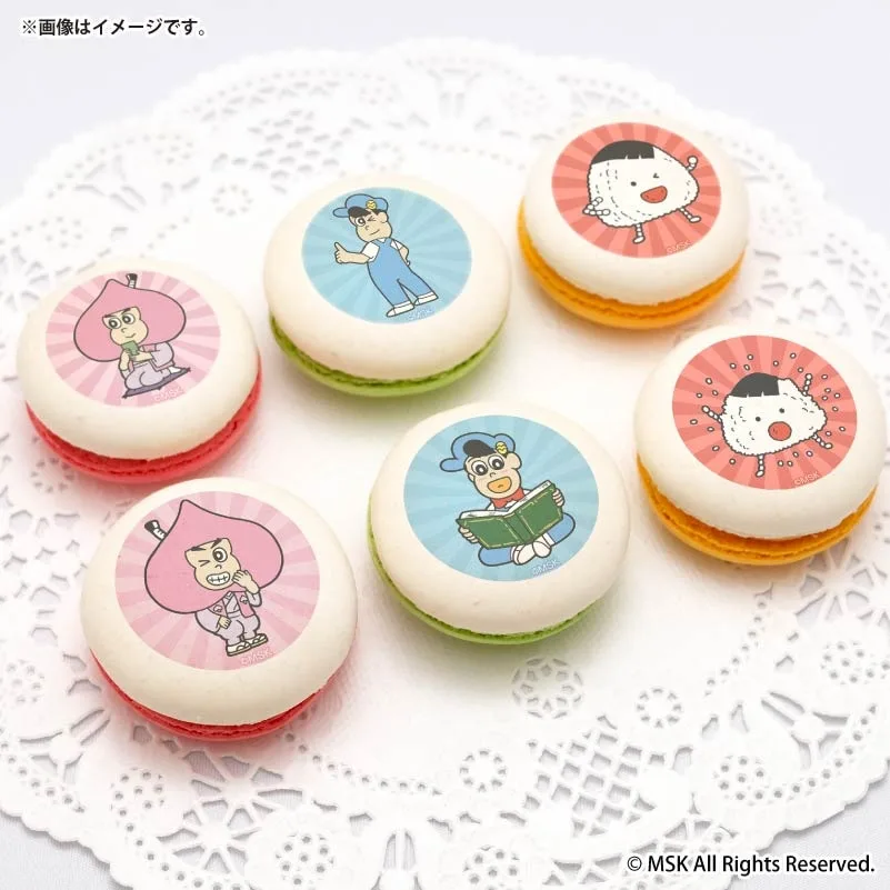 プリマカロン6個セット2026（松田名作＆スウィーツ＆むすび）【特典缶バッジ付き】[あはれ！名作くん]