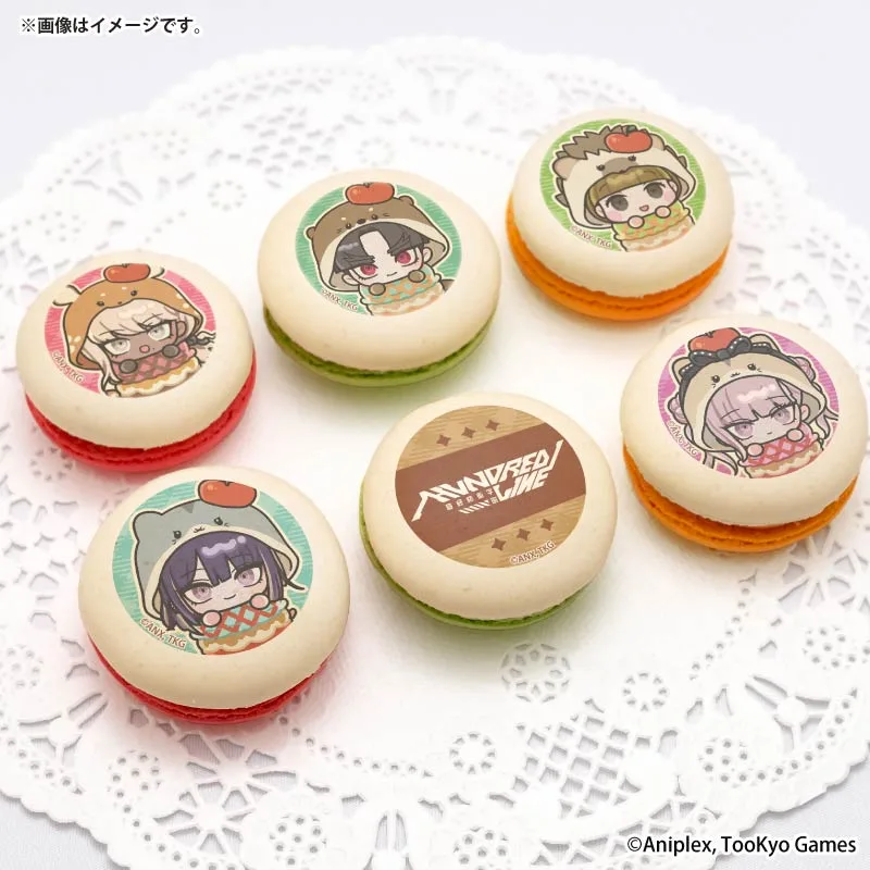 プリマカロン6個セット2026（川奈つばさ＆丸子楽＆九十九今馬＆九十九過子＆銀崎晶馬(第4弾)）【特典缶バッジ付き】[HUNDRED LINE -最終防衛学園-]