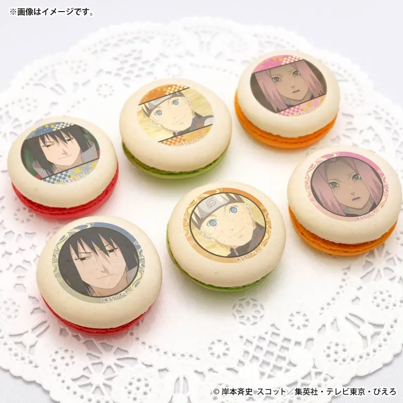 プリマカロン6個セット2026（うずまきナルト&うちはサスケ&春野サクラ(第5弾)）【特典缶バッジ付き】[NARUTO-ナルト- 疾風伝]