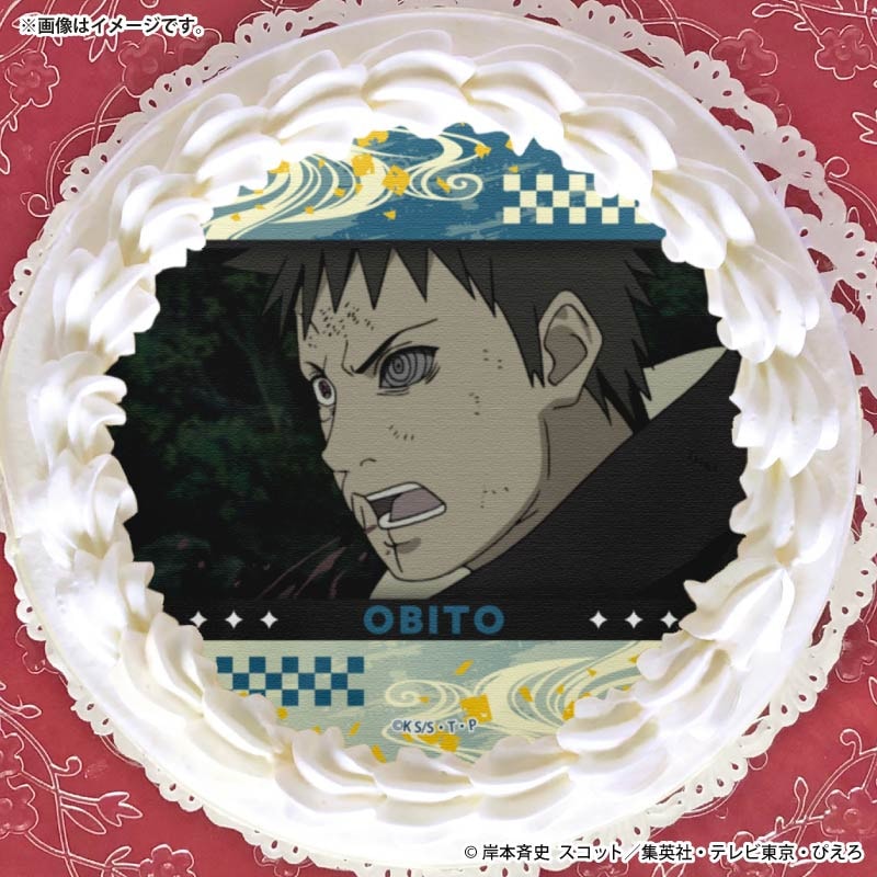 【NARUTO疾風伝】うちはオビト バースデイ缶バッジ 2026 5点セット プリケーキ2026（うちはオビト(第5弾)）【特典缶バッジ付き】[NARUTO