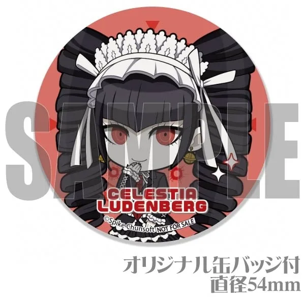 スーパーダンガンロンパ2 澪田唯吹 缶バッジ バースデー プリロール バースデープリケーキ2024（澪田唯吹）【特典缶バッジ付き】[ダンガン