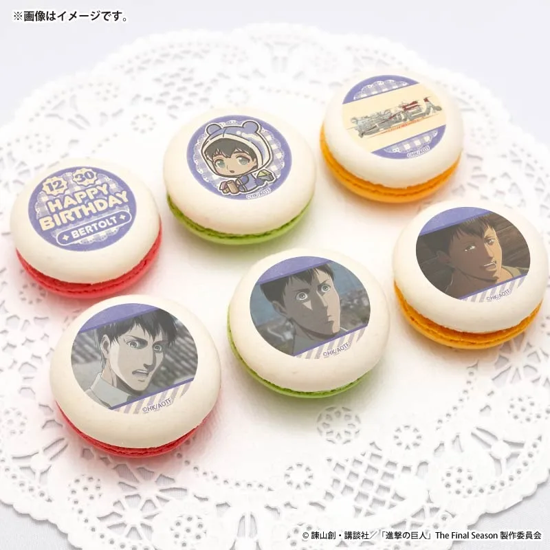 バースデープリマカロン6個セット2026（ハンジ・ゾエ）【特典缶バッジ