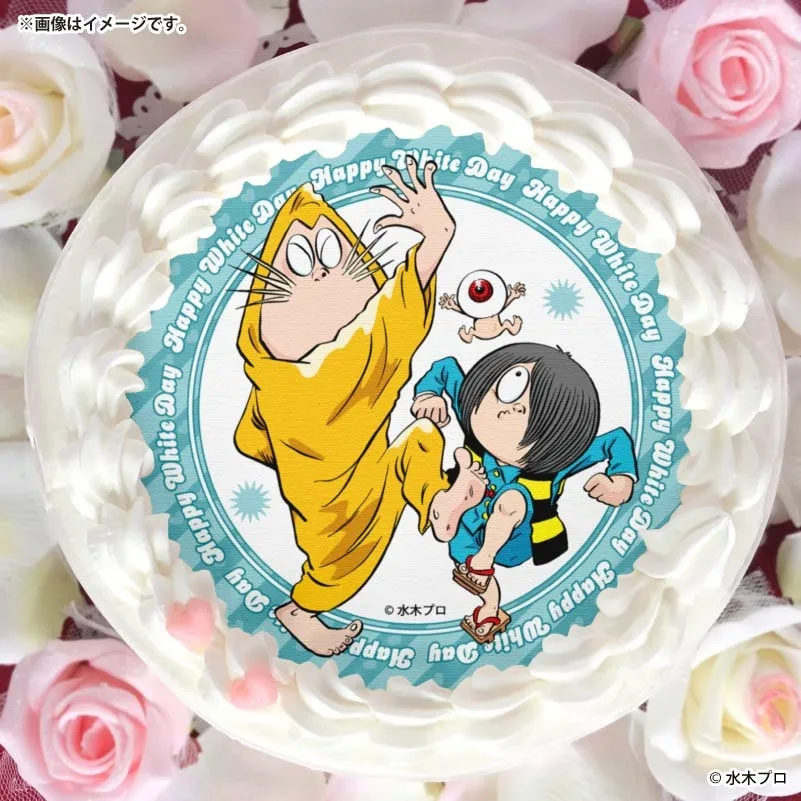 「キハル様リクエスト」編みぐるみ　ポーチ☆プリン、ケーキおまとめ ホワイトデープリケーキ2026（集合B）【特典缶バッジ付き】[ゲゲゲの
