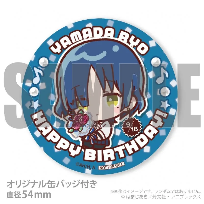 ぼっち・ざ・ろっく！ プリロール 集合 缶バッジ 公式】アニメ「ぼっち・ざ・ろっく！」 ケーキ・マカロン・カップ