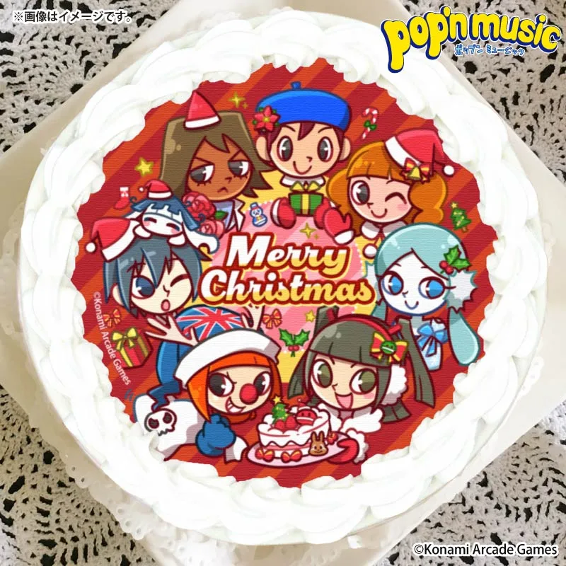 Xmasプリケーキ2026【特典缶バッジ付き】[pop'n music]