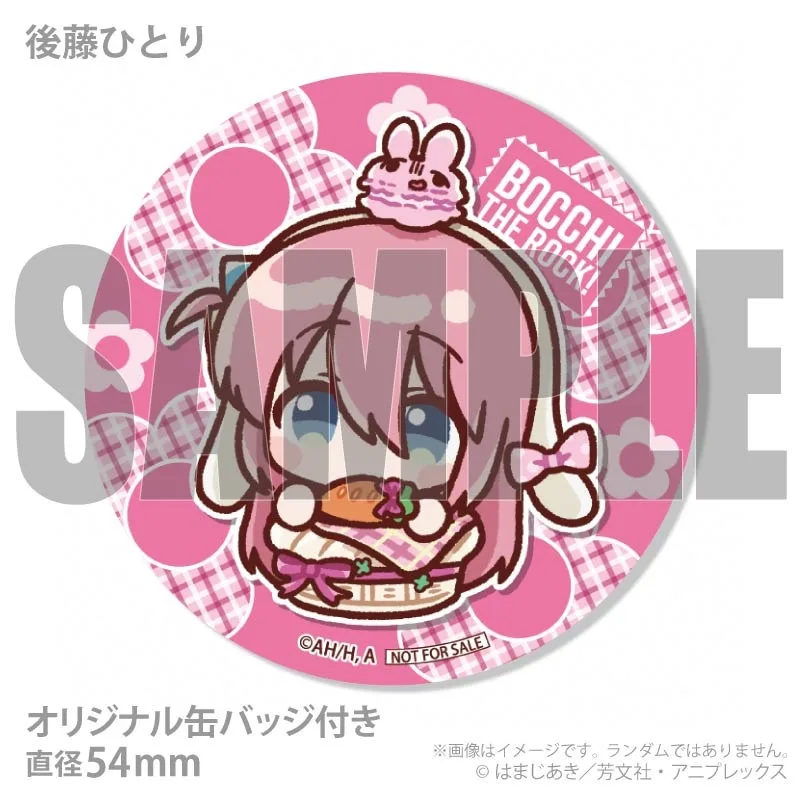 ぼっち・ざ・ろっく！ プリロール 集合 缶バッジ 公式】アニメ「ぼっち・ざ・ろっく！」 ケーキ・マカロン・カップ