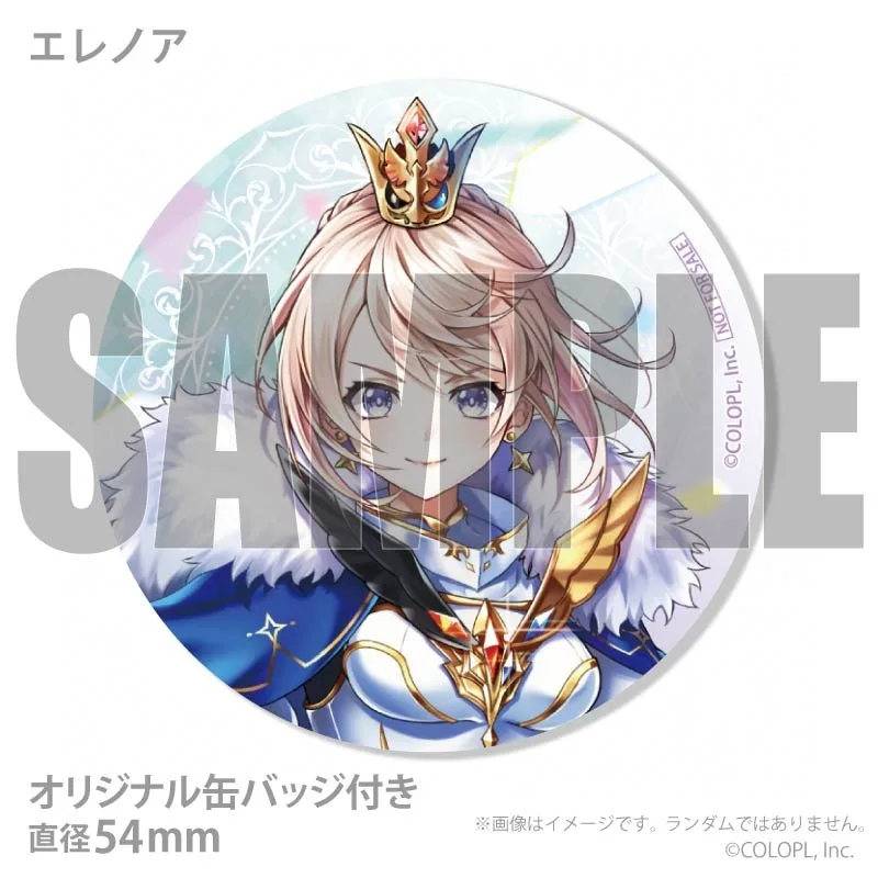 白猫　プリロール　缶バッジ　白猫プロジェクト　クリスマス　エレノア　ケーキ　限定 プリケーキ（エレノア）【特典缶バッジ付き】[白猫プロジェクト NEW