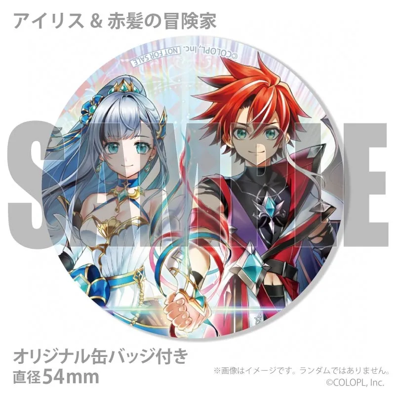 白猫　プリロール　缶バッジ　白猫プロジェクト　クリスマス　エレノア　ケーキ　限定 プリケーキ（イクシア&エレノア）【特典缶バッジ付き】[白猫