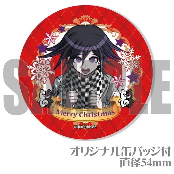 ニューダンガンロンパV3 プリロール クリスマス 缶バッジ 王馬小吉 バースデープリケーキ2024（王馬小吉）【特典缶バッジ付き】[ニュー