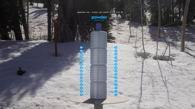 24-Hour Snow Stake