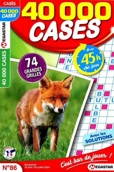 Dernière couverture — 40 000 cases