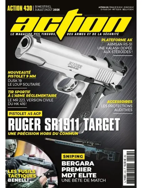 Dernière couverture — Action