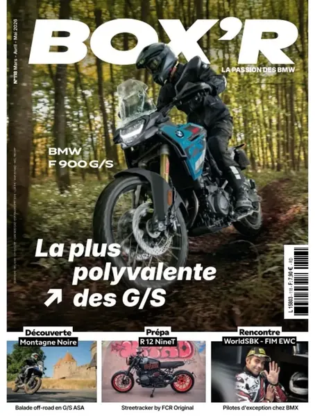 Dernière couverture — Box'R