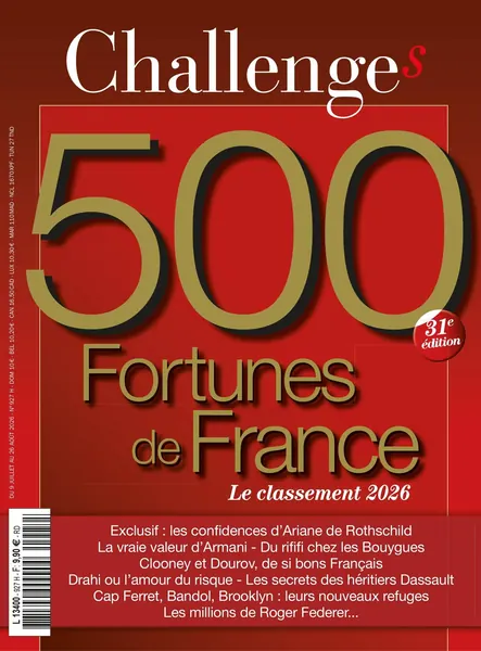 Dernière couverture — Challenges