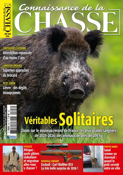 Dernière couverture — Connaissance de la Chasse